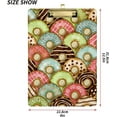 thumbnail image 2 of FMSHPON Cute Donut Food Clipboard Hardboard Wood Nursing Clip Board and Pull for Standard A4 Letter 13x9 inches, 2 of 7