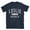 Navy, variant on Leslie Georgia Classic Established Men's Cotton T-Shirt