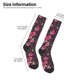 thumbnail image 2 of Balery Rose Mix Leopard 2 Calcetines novedosos Calcetines deportivos Calcetines hasta la rodilla Calcetines de algodón Calcetines originales y geniales, 2 of 6