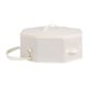 thumbnail image 1 of Bolsa de almacenamiento para sombreros, resistente al polvo, de gran capacidad y con asas de transporte. Estuche para sombreros Fedoras. Blanco, 1 of 9