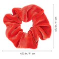 thumbnail image 1 of Elastic Fluorescent Hair Scrunchies for Women Hair Bands 4Pcs, 1 of 4