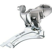 Shimano 105 5700 10-Speed 31.8/28.6mm Double Road Bike Front Derailleur/ Silver