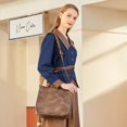 thumbnail image 2 of Bolso Hobo HKCLUF de piel vegana para mujer con correa de guitarra, 2 of 8