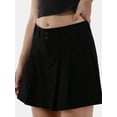 thumbnail image 4 of No Boundaries Mid Rise Button Skirt, Women's, 4 of 7