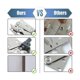 thumbnail image 4 of 2 Pack Tip-Out Tray Hinges for Sink-Front Drawer, Sink Front Tip-Out Trays Hinges False Front Cabin, 4 of 5