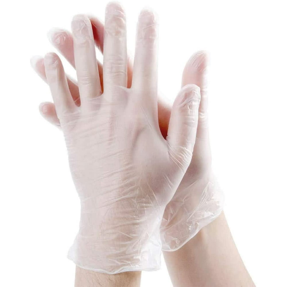 100 XL Extra Large, Blue Nitrile Disposable Gloves, No Latex, Powder