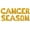 Gold, variant on Letter Balloons - CANCER SEASON 16" Inch Alphabet Letters Foil Mylar Balloon Cancer Birthday Party Banner (Black)