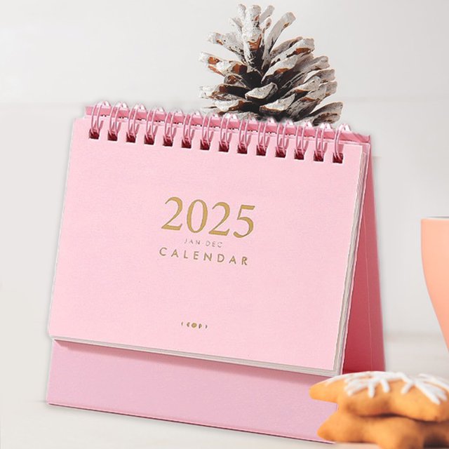 ABPWLY 2025 Mini Desk Calendar Mini Standing Calendar 2025 Flip Calendar for Desk 2025 Standing Flip Desktop Calendar Desk Calendar Planner Office Calendar for Clearance Living Room Decor Canada Days