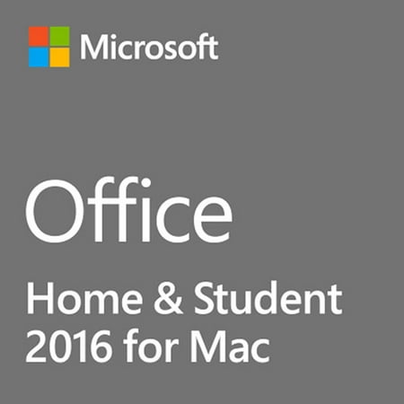 Microsoft 2011 Home And Student Microsoft Office 2016 Home & Student 1 Mac Non-commercial, Medialess Office Suite Box Intel-based Mac English ()