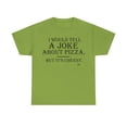 thumbnail image 2 of I would Tell A Joke Unisex Heavy Cotton Tee, 2 of 11