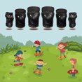 thumbnail image 4 of Bangcool Ensemble d'Équipement de Protection 6 Pcs Incluant Genouillères Coudières Protège-Poignets pour Enfants, 4 of 10