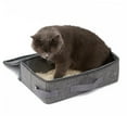 thumbnail image 4 of Portable Cat Travel Litter Box for Cats in Car Odor Free Leak Proof Collapsible Foldable, 4 of 7