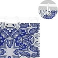thumbnail image 5 of Coolnut Ethnic Style Mandala Shower Curtain Bathroom Decor Watercolor Shower Curtain Sets Fabric Cloth Bathroom Curtains with Hooks 72x72 Inch, 5 of 5