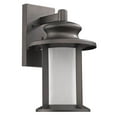 thumbnail image 2 of CHLOE Lighting OWEN Transitional LED Rubbed Bronze Outdoor Wall Sconce 14" Tall, 2 of 5