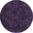 thumbnail image 1 of Ahgly Company Machine Washable Indoor Round Abstract Blue Contemporary Area Rugs, 5' Round, 1 of 4