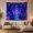 Mystic Stream, variant on Cosmic Lotus Landscape with Celestial Body in Starry Sky, Dreamy Surreal for Space Enthusiasts, Fantasy Wall Art Decor, Housewarming Gift, Tapestry Wall Hanging for Bedroom and Living Room