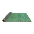 thumbnail image 2 of Ahgly Company Indoor Rectangle Oriental Turquoise Blue Traditional Area Rugs, 8' x 12', 2 of 4