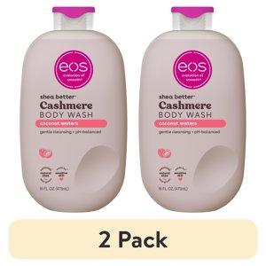 eos Coconut Waters Hydrating Body Wash, 2 Pack
