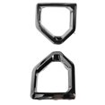 thumbnail image 4 of 1 Pair Chrome Fog Lamp Bezels 84176753 Left Right Fog Light Outer Bezel Cover Replacement For Sierra 1500 Denali SLT AT4, 4 of 5