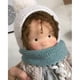 thumbnail image 4 of ZHAOCHENG Muñeca de peluche hecha a mano inspirada en Waldorf, muñeca de juego personalizada para niños con conjunto de ropa y ojos de cabello personalizables, regalo de cumpleaños de muñeca auspicios, 4 of 5