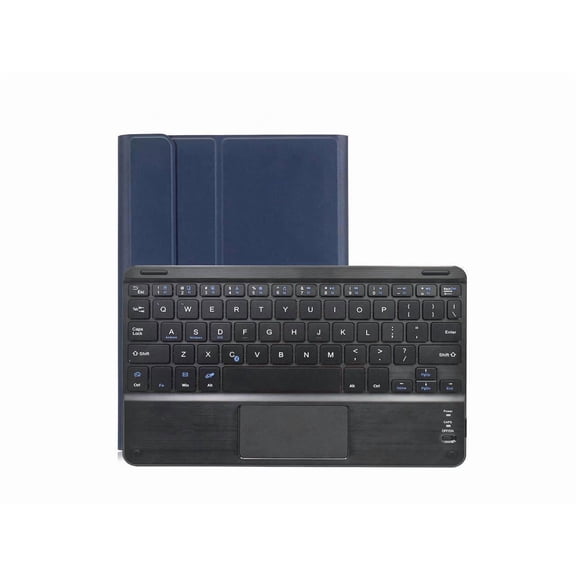 Touchpad Keyboard Case for Samsung Galaxy Tab S8 Ultra 14.6 inch 2022 14.6 inch Model SM-X900 / SM-X906, Detachable Wireless Trackpad Keyboard & Slim PU Leather Stand Cover with S Pen Holder