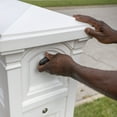 Step2 Atherton Reserve White Lockable Package Storage Mailbox, Plastic