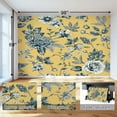 thumbnail image 5 of Prxcm Peel and Stick Canvas Wallpaper Abstract modern floral seamless pattern hand drawn flower Art Wall Mural Decor Self Adhesive and Removable 69"x98", 5 of 5