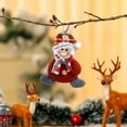 thumbnail image 5 of chaungfeng Fabric Christmas Doll, Small Hanging Pendant, Cloth Ornament, for Tree, Window, Gift, Festival Decor, 4.3x6.3 Inches, 5 of 6