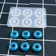 thumbnail image 3 of jifeng 2 Set Silicone Bead Molds Large Hole European Charms DIY Mold Resin Epoxy Mold 01, 3 of 9