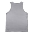 thumbnail image 7 of Men's Solid Blank Sleeveless Tank Tops Workout Training Base Layer Shirts Lightweight Summer Athletic Tops,Gray,M, 7 of 7