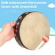 thumbnail image 5 of Tambor de piso para niños, instrumento musical de percusión Orff, tambor de mano para niños, 8 pulgadas, ideal para actividades educativas y recreativas., 5 of 7