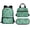 Cartoon Dinosaur, variant on Psesaysky Starry Night Octopus Print Kids School Backpack for Boys, 3PCS Bookbag Cute Bookbag Set with Lunch Bag & Pencil Case for School Student
