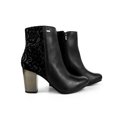 thumbnail image 2 of Botin Tacon cuadrado medio Dama Flexi Piel 37912 Negro Flexi Piel, 2 of 4