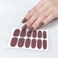 thumbnail image 2 of Gel Nail Wraps Polish Strips semi Cured Gel Nail Stickers Filer Tool Nail Art, 2 of 5