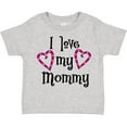 thumbnail image 3 of Inktastic I Love My Mommy Hearts Boys or Girls Toddler T-Shirt, 3 of 5