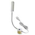 thumbnail image 1 of Luz para máquina de coser, iluminación LED (30 LED), brazo de cuello de cisne Flexible multifuncional, Base de lámpara de trabajo para torno de banco de trabajo, prensa de taladro, 1 of 4