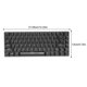thumbnail image 5 of Sidaley Teclado de trabajo mecánico de plástico para computadora AK33 diseñado para Windows 7/8/10 Office 82 Keys Keypad Laptop Supplies Juegos de teclado y mouse para computadora No.04, 5 of 6