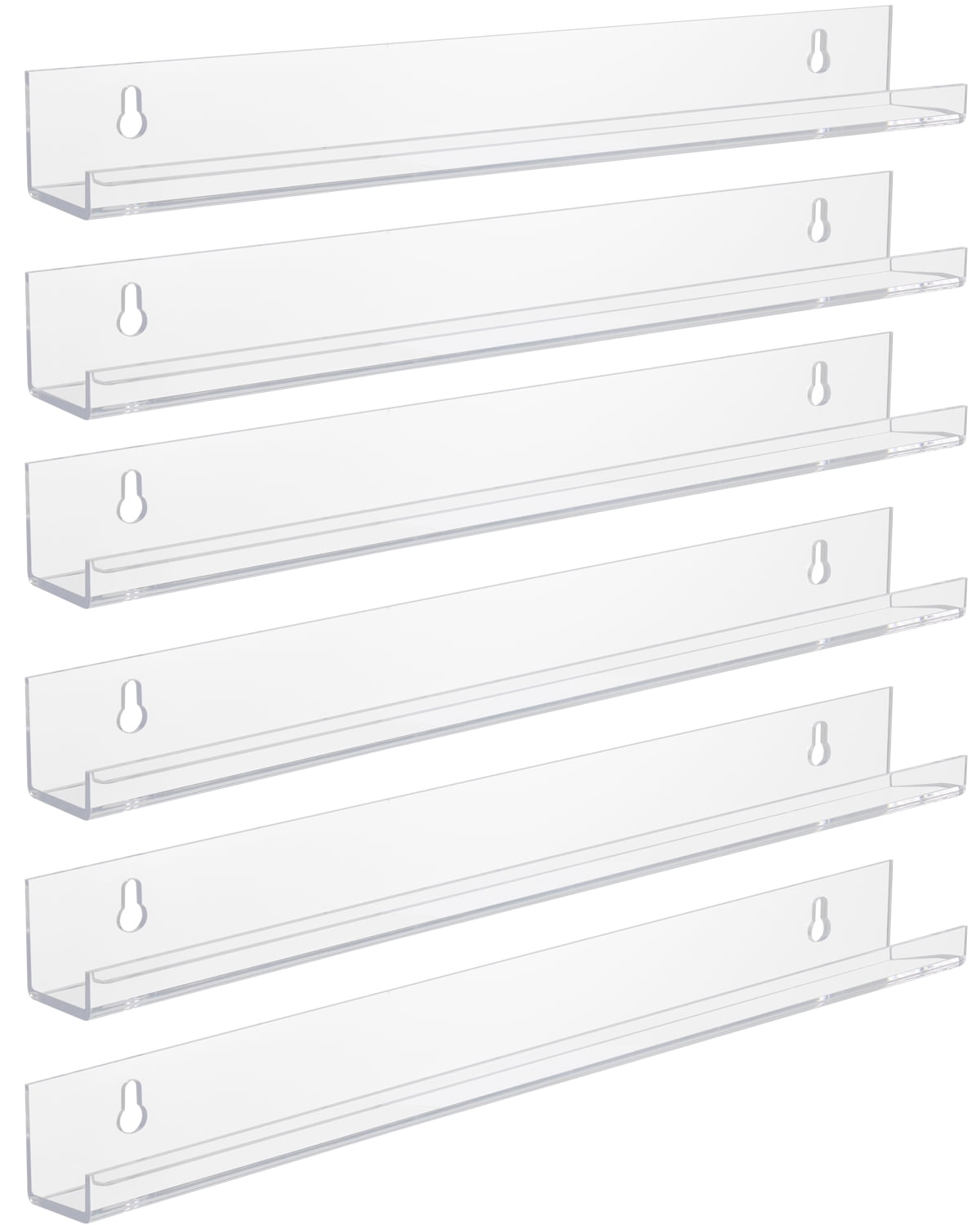 Sorbus Acrylic Nail Polish Organizer - 6-Layer Display Rack for 84 Bottles - Also Serves as Jewelry and Makeup Holder