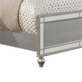 thumbnail image 4 of Furniture of America Xulu Contemporary Wood Queen Bed with LED in Silver, 4 of 6
