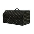 thumbnail image 1 of Wisewang Convenient Storage Box For Car Trunk Durable Organizer For Cars And SUVs Trunk Storage Organizer Black yellow lines L, 1 of 6
