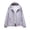 Purple, variant on Jane Wardrobe Oversized Hooded Jacket for Women, Lightweight Zip Up Short Style, Casual Spring Fall Outerwear, 1 Piece, M-5XL, Plus Size Friendly