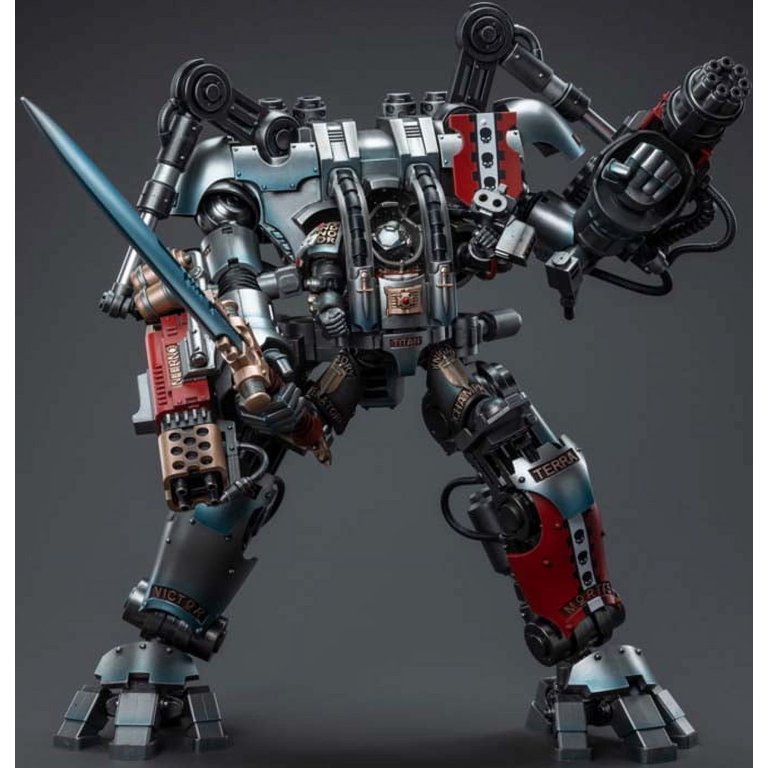 Grey Knights Nemesis Dreadknight with Terminator Caddon Vibova 1