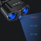 thumbnail image 4 of Adaptador 2 Enchufe Encendedor Divisor de Encendedor Multifuncio Cargador de Cargador Con Puerto USB Dual, 4 of 8
