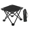 thumbnail image 3 of yotijay Camping Stool Lightweight Ottoman Foot Rest Stool for Park Backpacking Patio Black, 3 of 9