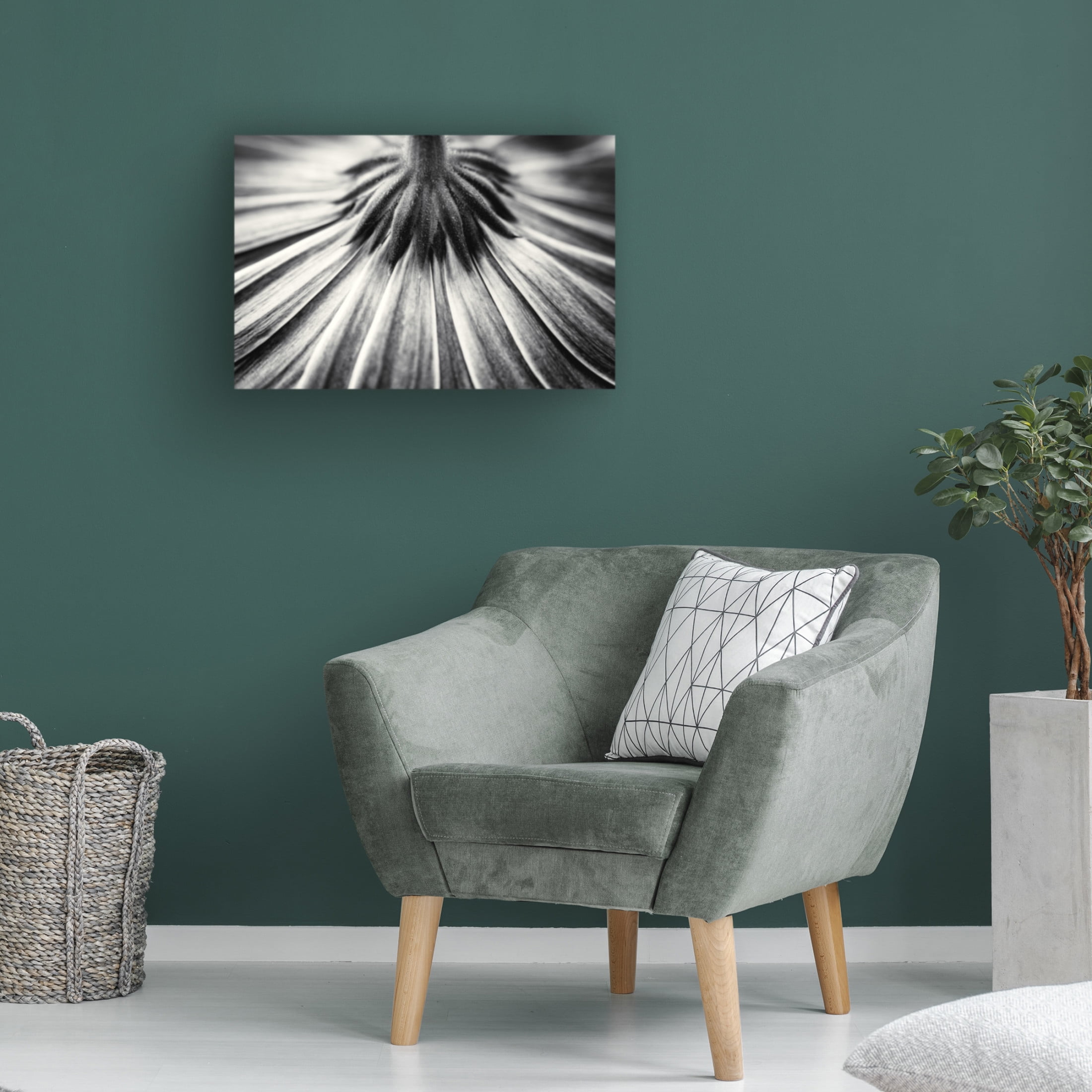 Canvas Wall Art - Corinna van der 'Feeling Down' Wall Art for Living Room, Bedroom, or Office Décor by Trademark Fine Art - 24 x 16 Inches