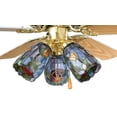 thumbnail image 2 of 4 Inch W Rosebush Fan Light Shade Ceiling Fixture, 2 of 6