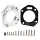 thumbnail image 1 of Adaptador de cuerpo de acelerador Dual, reemplazo de brida del colector RBC RRC de sellado fuerte anodizado para motor Acura K20 K24, 1 of 14