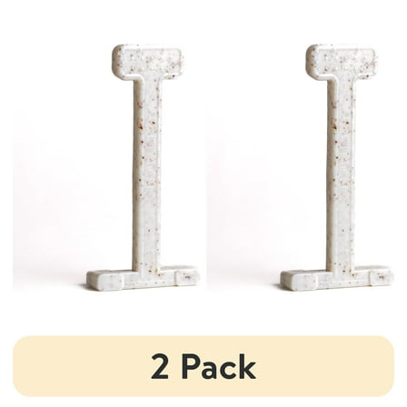 (2 pack) Bullibone Large Bacon Flavored Oral Care Dog Chew Toy