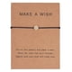 thumbnail image 1 of Pulsera Tarjeta de papel Cuerda de nylon Aleación Pulsera ajustable Amigos Familia Regalo Wmkox8yi sjalhkljlk5527, 1 of 1