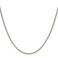 thumbnail image 2 of Stainless Steel Polished 1.5mm Square Wheat Chain Necklace 18 Inch Chain Necklace for Women and Men, 2 of 2